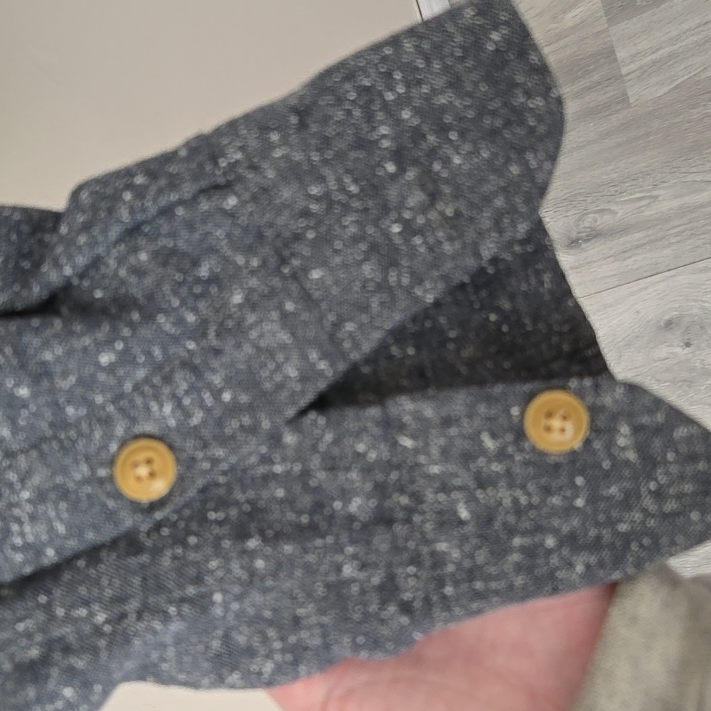 Volcom Gray Button-Up Shirt - Picture 3 of 8